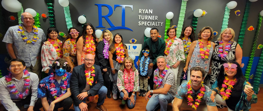 RT Specialty Los Angeles “Adopts A Wish” from Make-A-Wish Foundation Greater LA Chapter