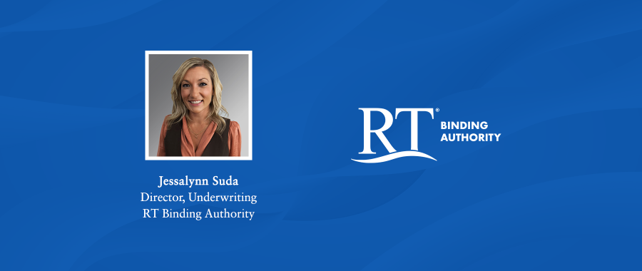 Experienced Underwriter Jessalynn Suda Joins RT Binding Authority’s Leadership Team