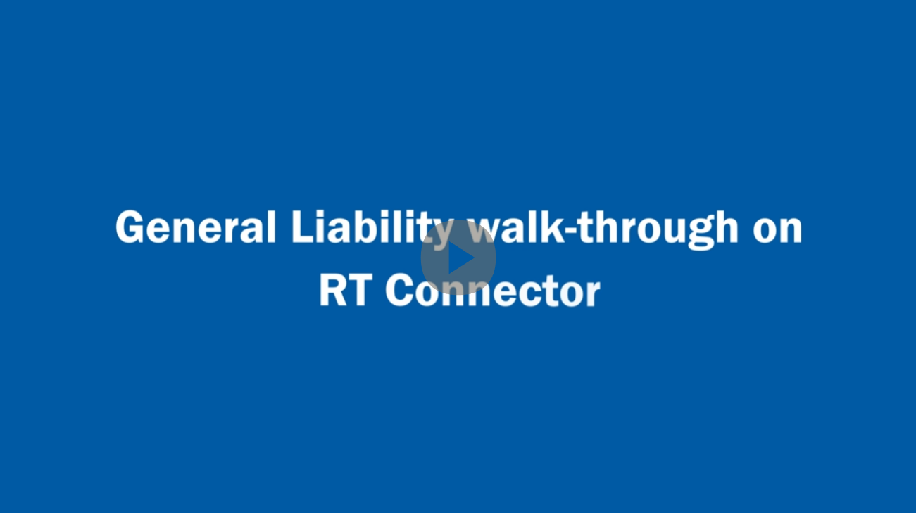 General Liability Walkthrough